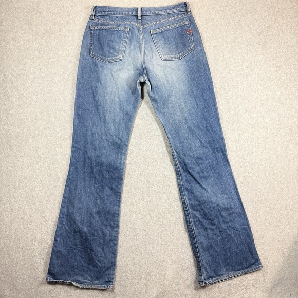 Diesel BOOTCUT Jeans Womens 29x34 Light Wash Zip Fly Whiskered Cowgirl Rodeo - Picture 3 of 15